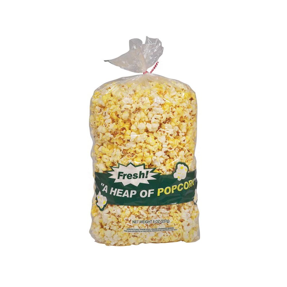 Gold Medal 2125 18" Disposable Heap-O-Popcorn Bags w/ 3 oz Capacity, 1,000/Case