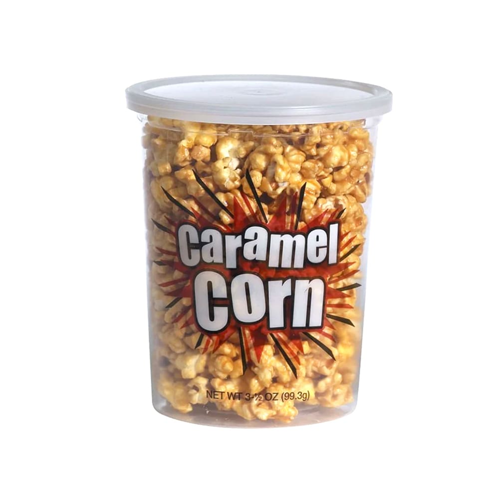 Gold Medal 2135 5 oz Small Disposable Caramel Corn Container w/ Lids