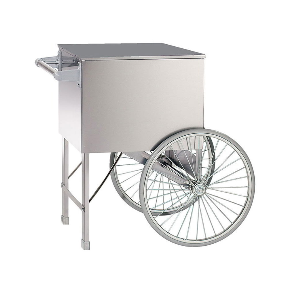 Gold Medal 2148MC 20" Base w/ 2 Spoke Wheels, Stainless