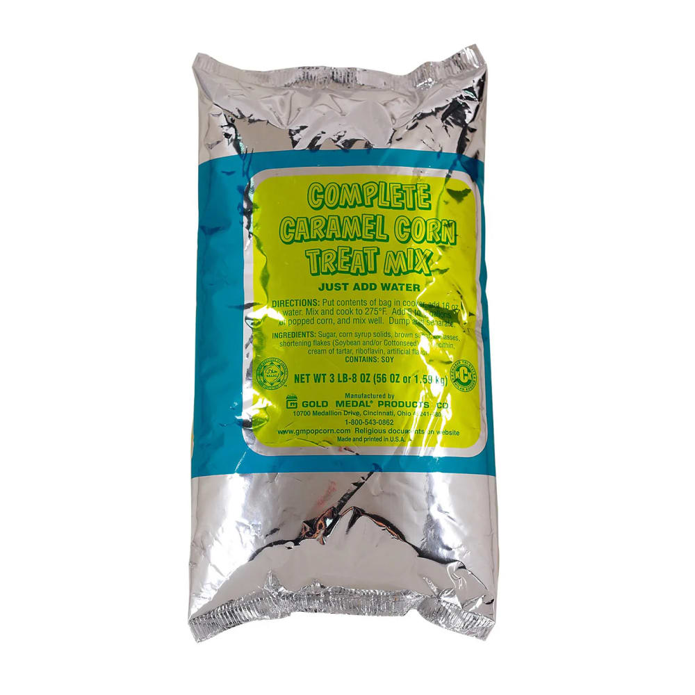 Gold Medal 2160 Caramel Corn Complete for 5 gal Mixers w/ (6) 55 oz Bags