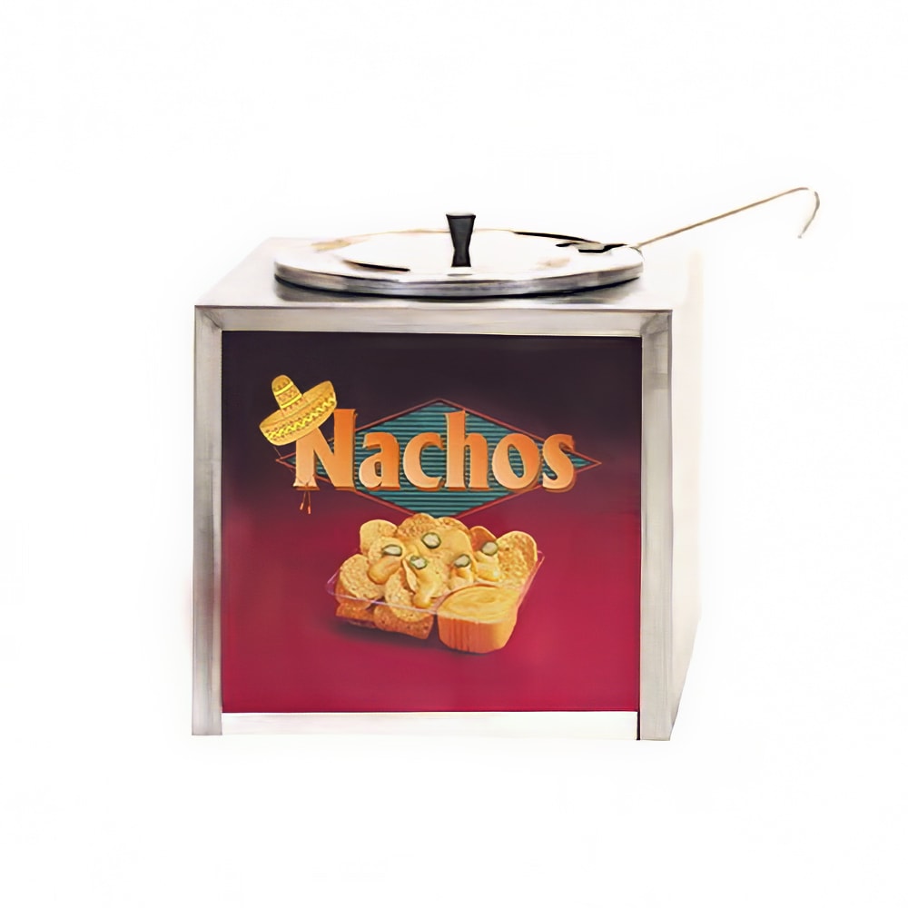 Gold Medal 2191 4 qt Nacho Cheese Dipper Style Warmer - 120v