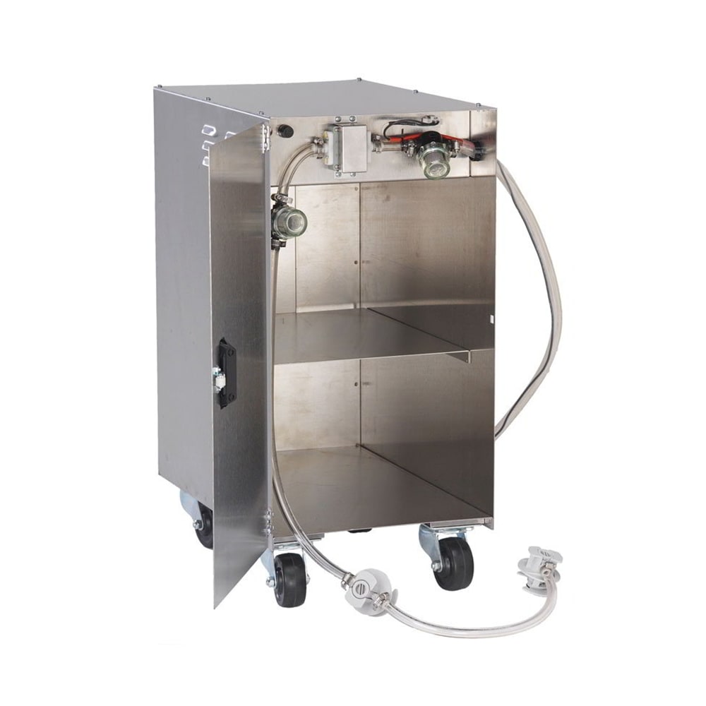 Gold Medal 2257-00-216 Bag-In-A-Box Oil Pump w/ (2) 35 lb Oil Bag-In-A-Box Units