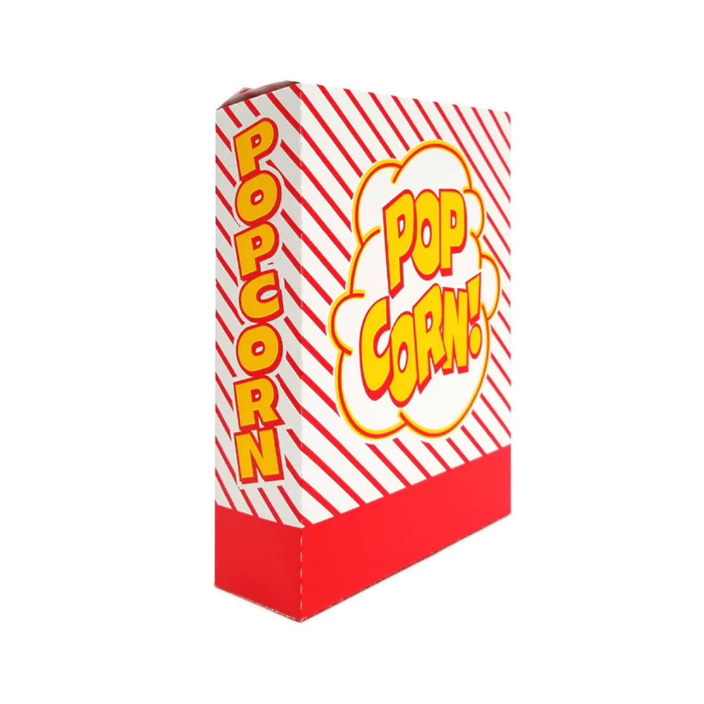 Gold Medal 2267 1 4/5 oz Disposable Popcorn Boxes, 500/Case
