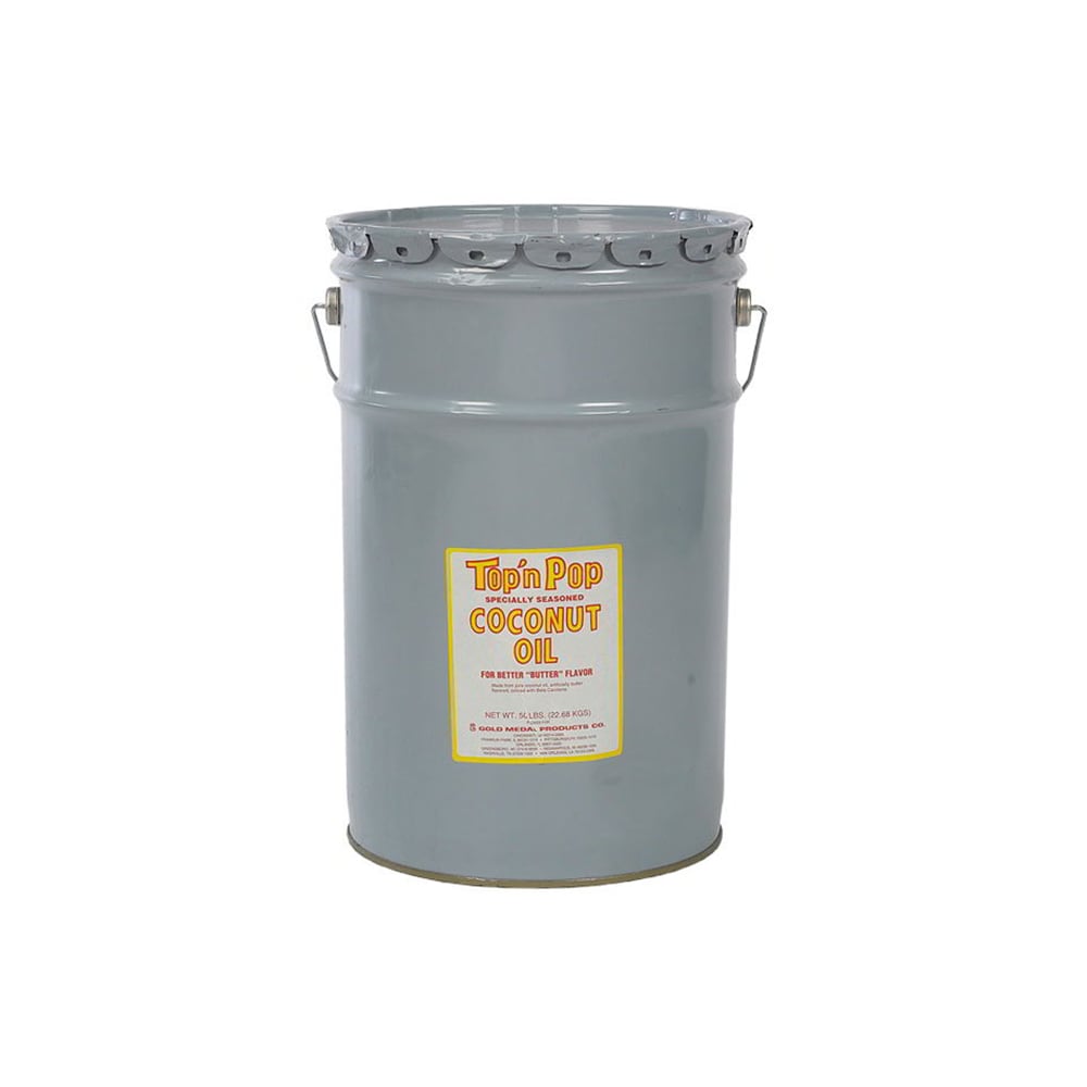 Gold Medal 2350 White Coconut Popping Oil, 50 lb Drum