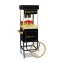Gold Medal 2408BKG FunPop Popcorn Machine w/ 8 oz EZ Kleen Kettle & Black & Gold Finish, 120v thumbnail 2