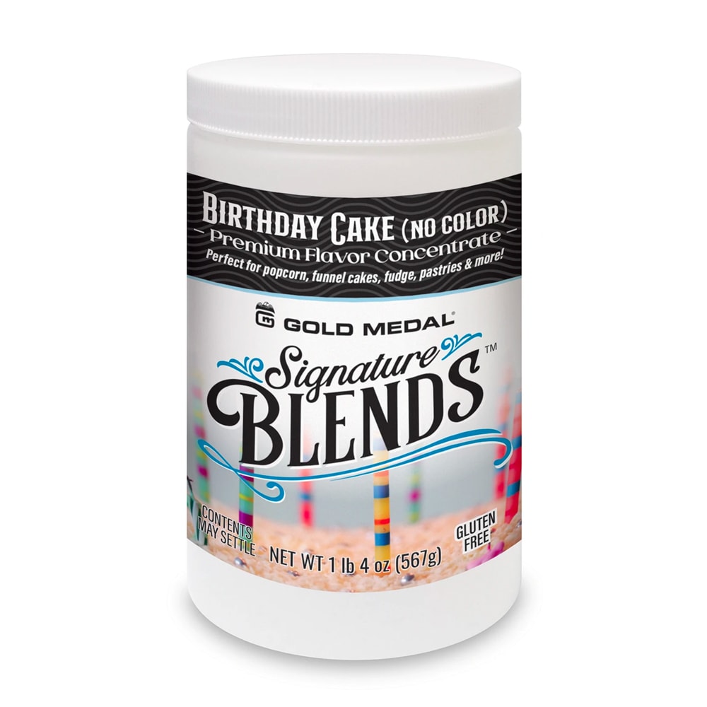 Gold Medal 2439 Birthday Cake Candy Glaze Signature Blends Flavoring Mix