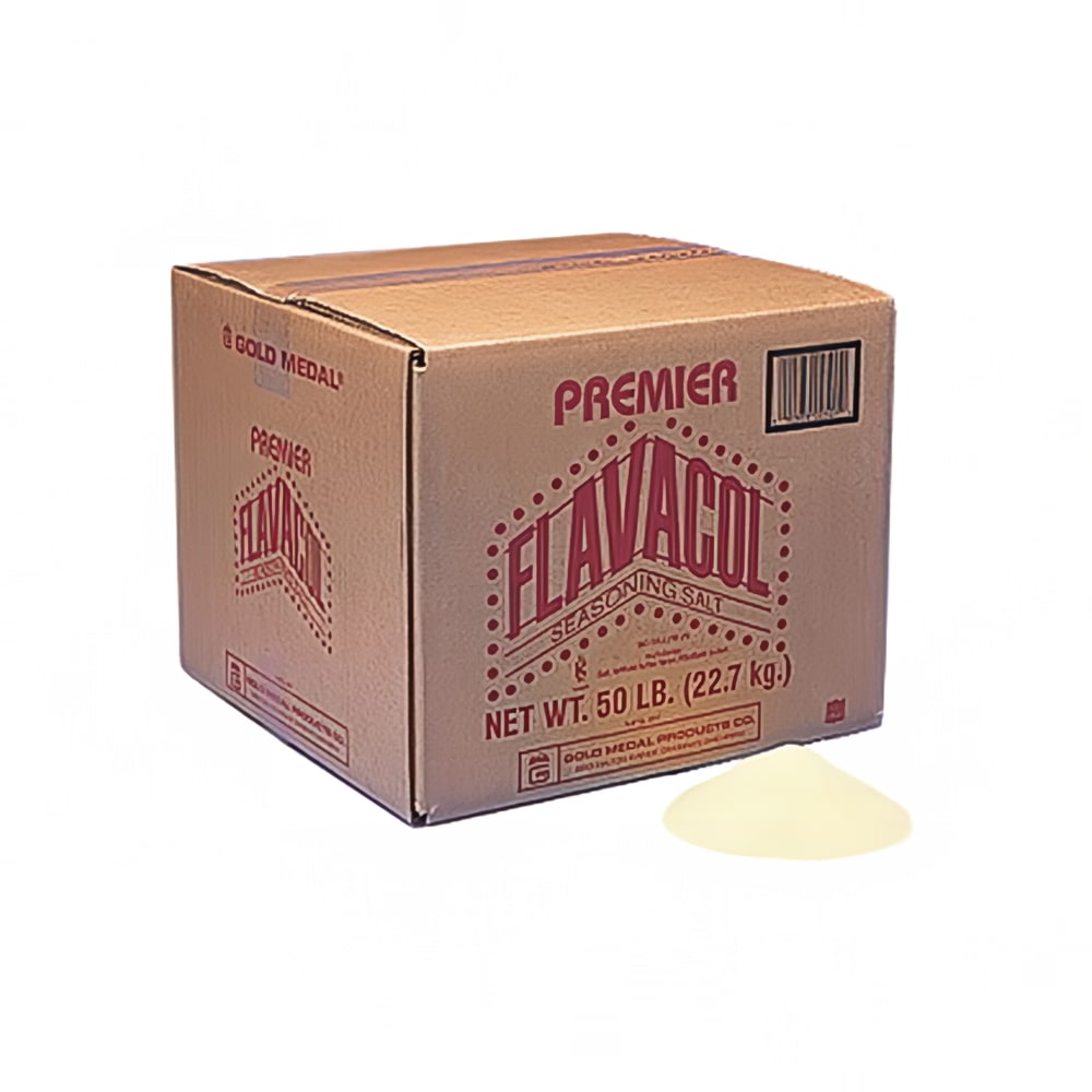 Gold Medal 2501 50 lb Flavacol Seasoning Mix - Butter Flavor
