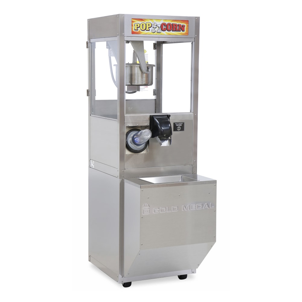 Gold Medal 2776-00-010 ReadyPop® Popcorn Popper Base w/ Storage Cabinet, 120v