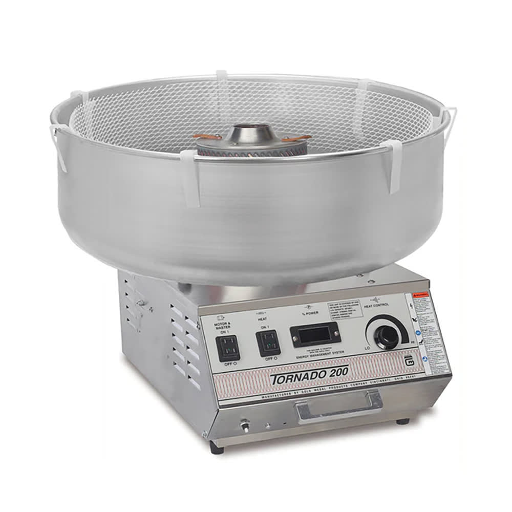 Gold Medal 3005EMS Tornado® 200 Cotton Candy Machine, 208/240v/1ph