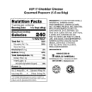 Gold Medal 3717 (24) 1.6 oz Bagged Cheddar Cheese Popcorn thumbnail 3