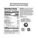 Gold Medal 3719 (24) 3.3 oz Bagged Old Fashioned Caramel Corn thumbnail 3