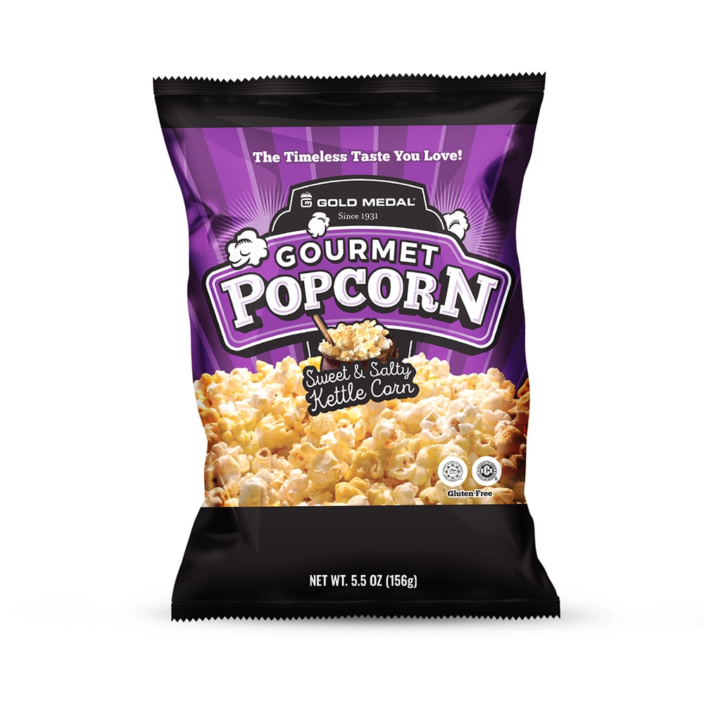 Gold Medal 3743 (15) 5.5 oz Bagged Kettle Corn