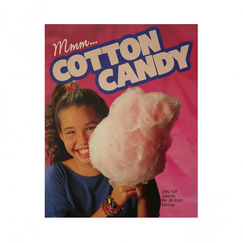 Gold Medal 3996 Large Cotton Candy Poster