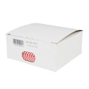 Gold Medal 4015 4" Red & White Striped Twist-Tie for Cello Apple Wrap Bags thumbnail 2