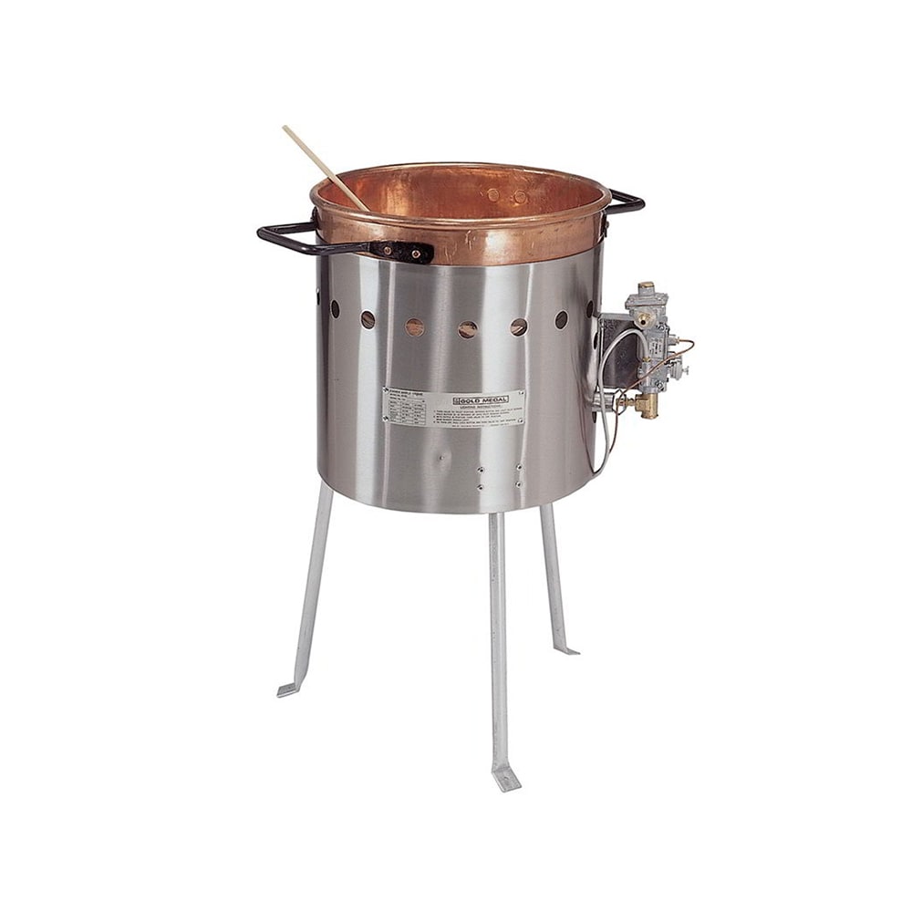 Gold Medal 4110BG Candy/Caramel Apple Gas Stove for Outdoor - 35,000 BTU