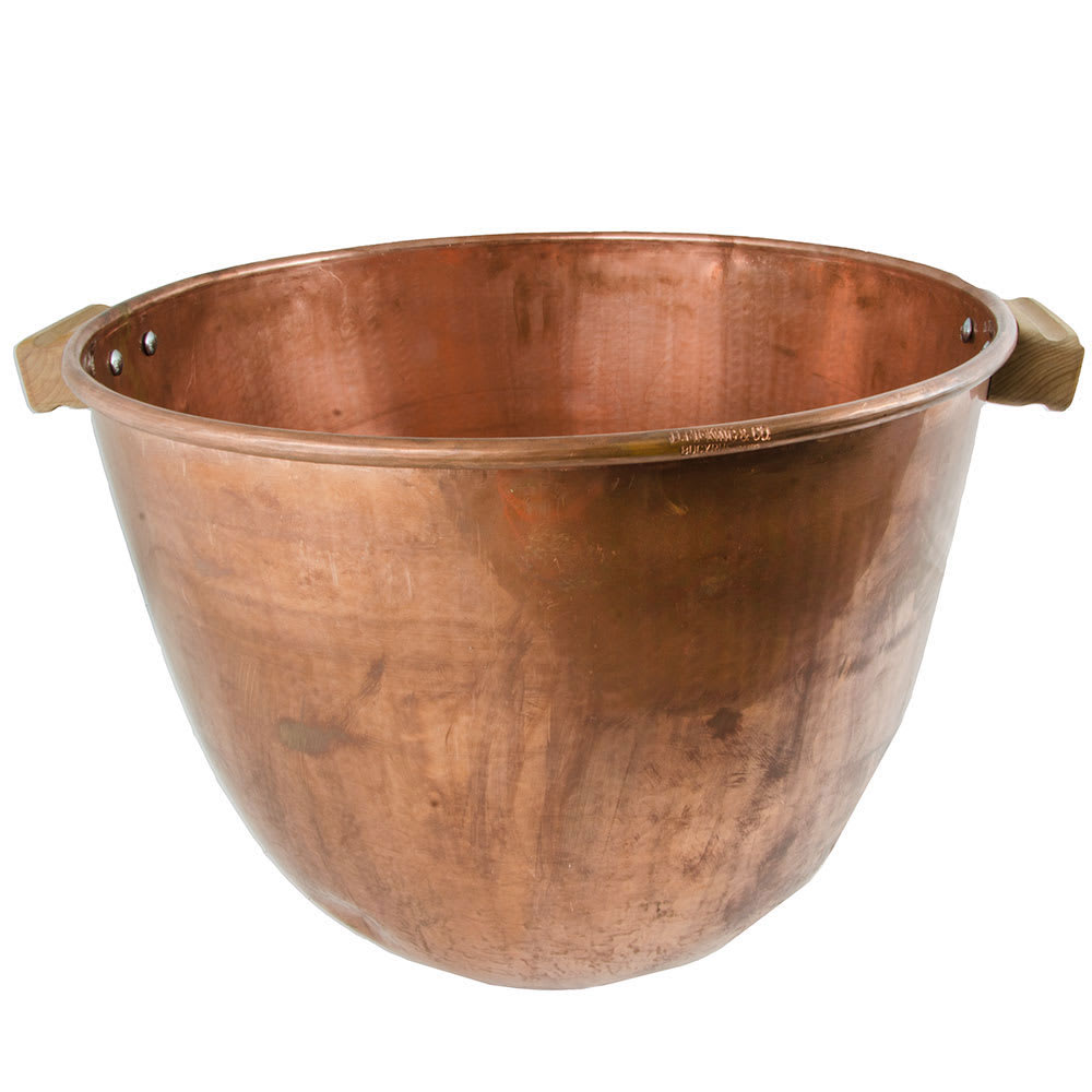 Gold Medal 4111 16" Caramel Apple Kettle - Copper