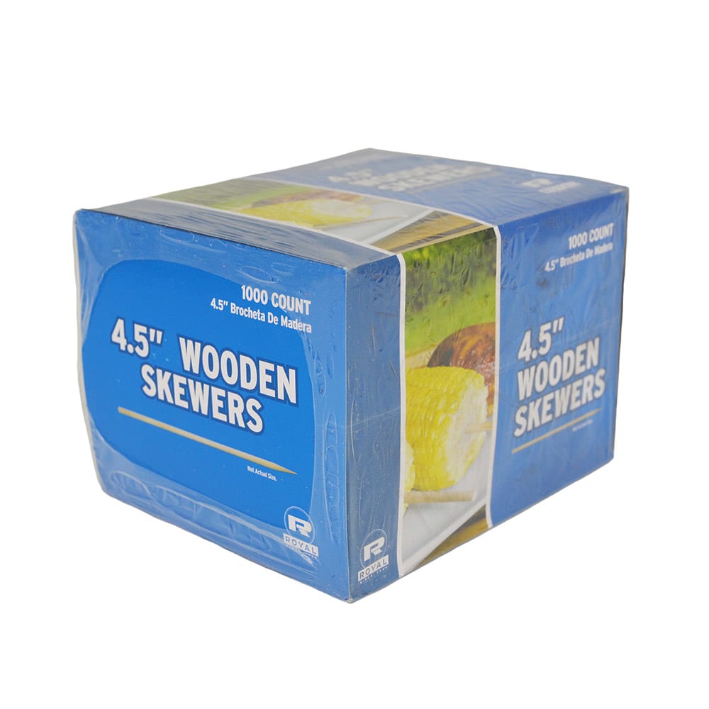 Gold Medal 4145M 4 1/2" Candy/Caramel Apple Small Wood Apple Stick