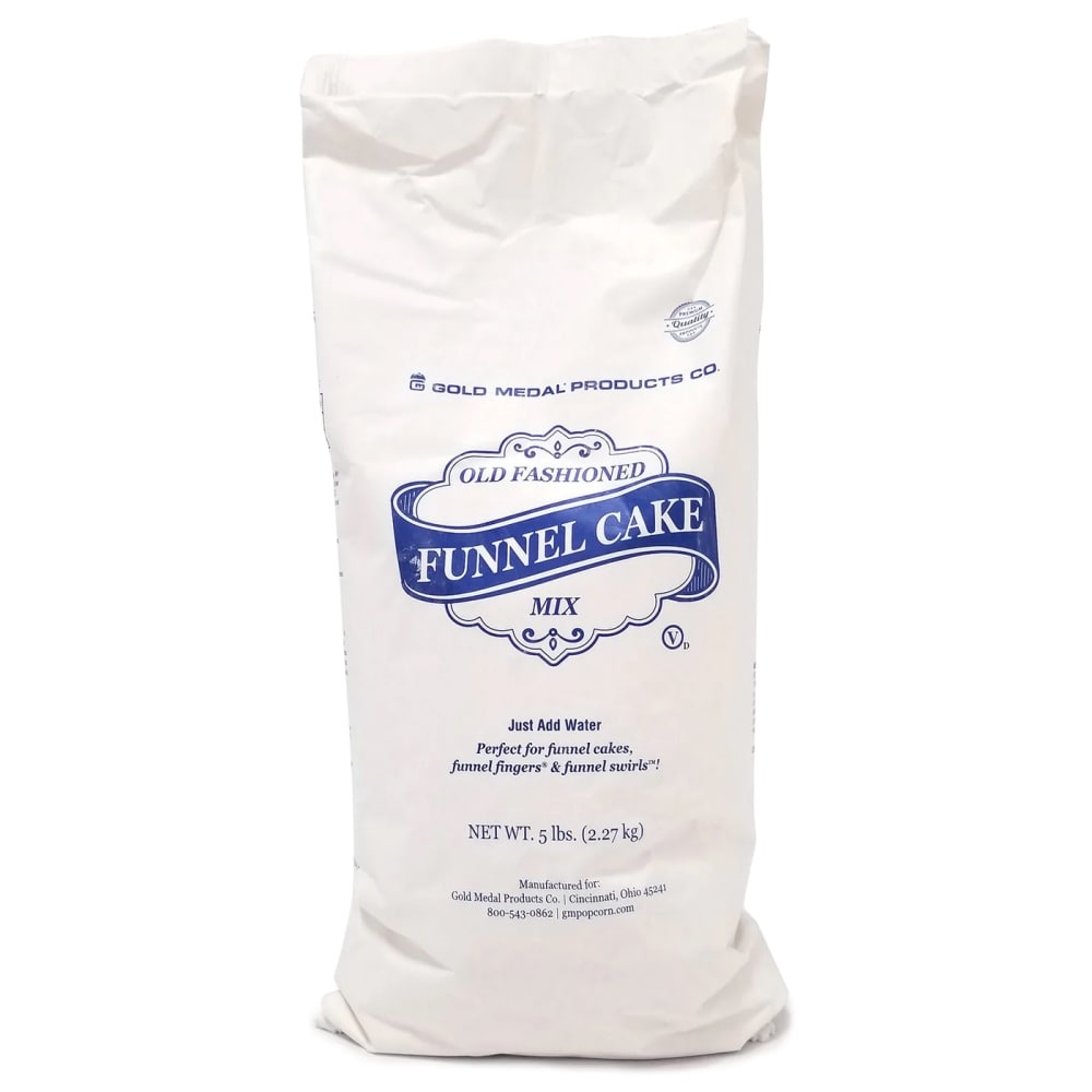 Gold Medal 5115 5 lb Old Fashioned Funnel Cake Mix, 6 Bags/Case