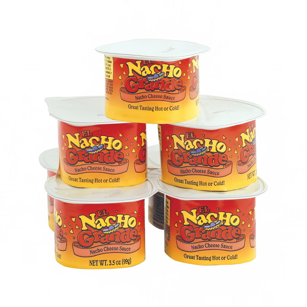 Gold Medal 5277 Portion Pak Nacho Cheese w/ (48) 3 1/2 oz Cups