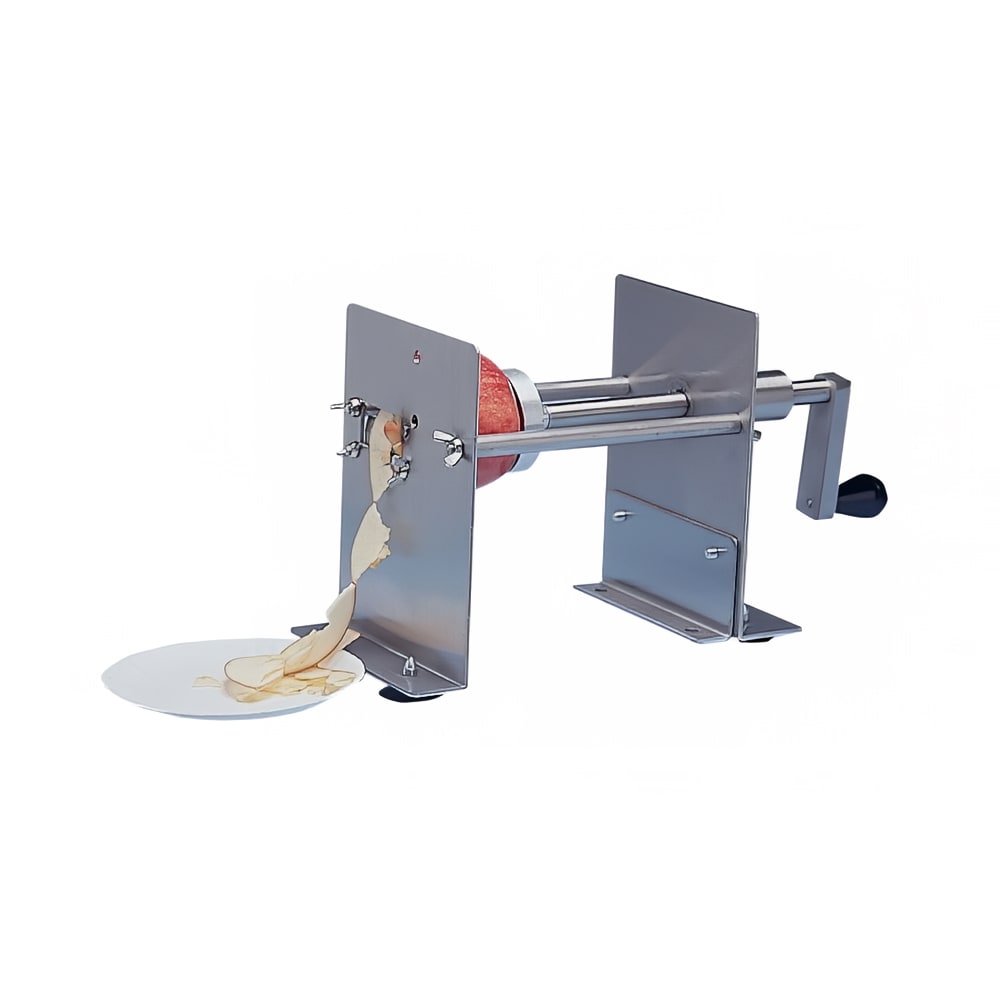 Gold Medal 5280 Manual Fry Cutter w/ Blades for Curly Fries, Spiral Fries & Hash Browns