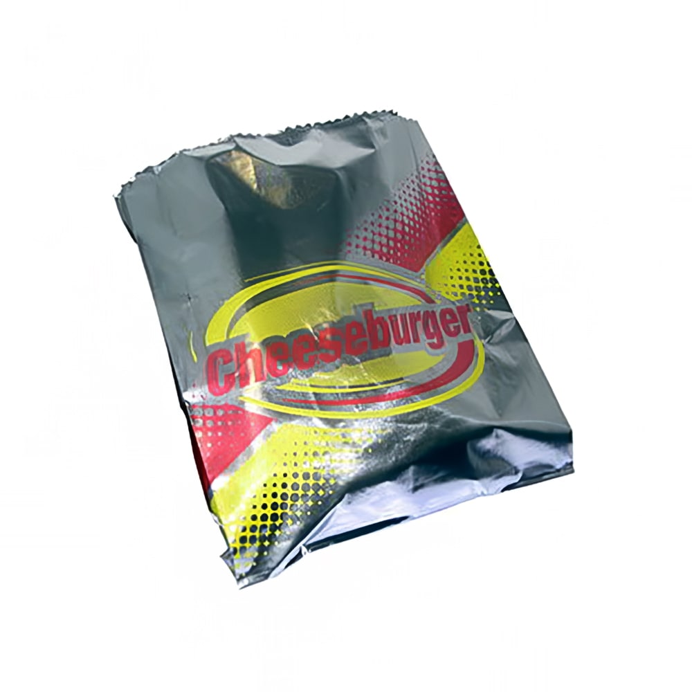 Gold Medal 5437 Disposable Cheeseburger Foil Hot Dog Sandwich Bags, 1,000/Case