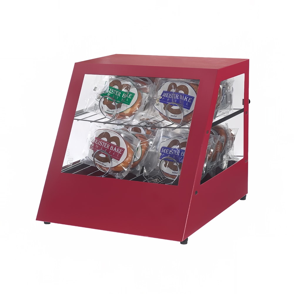 Gold Medal 5516 Slanted Pretzel Warmer w/ (18) Pretzel Capacity, 120v