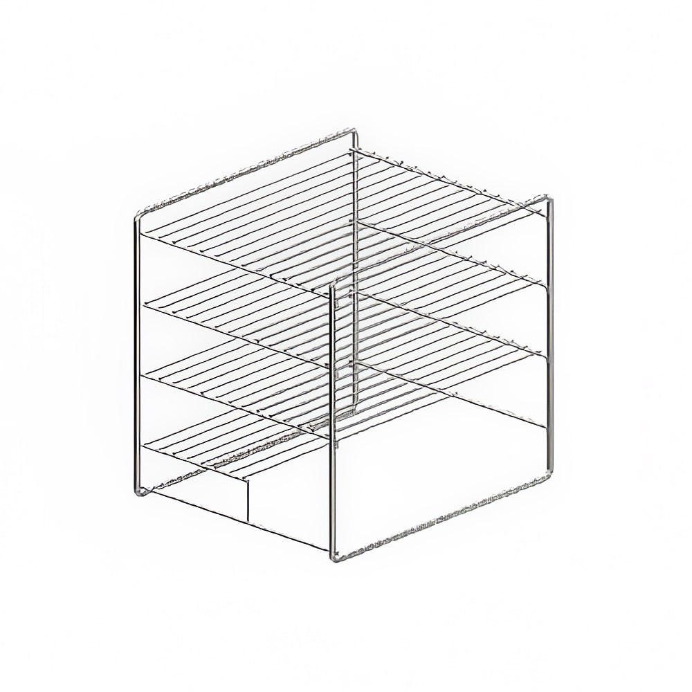 Gold Medal 5553-006 Large Flat Rack for 5550 00 & 5550 01 Merchandisers