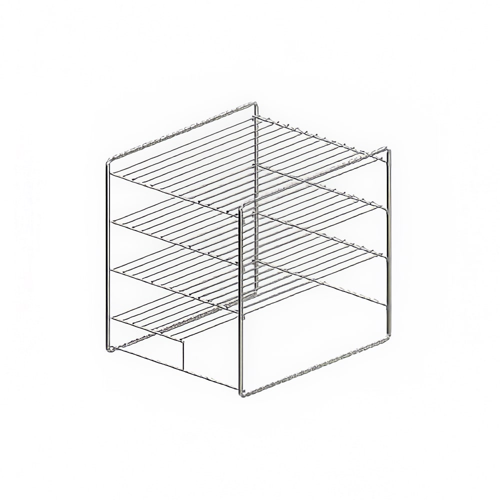 Gold Medal 5553-007 Small Flat Rack for 5550 00 & 5550 01 Merchandisers