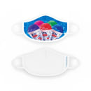 Gold Medal 6668 Adult Face Mask w/ Elastic Ear Loops - Poly/Cotton, Sno-Kones® Design thumbnail 2