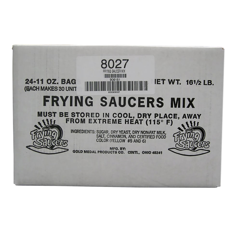 Gold Medal 8027 Frying Saucer Mix w/ (24) Bags