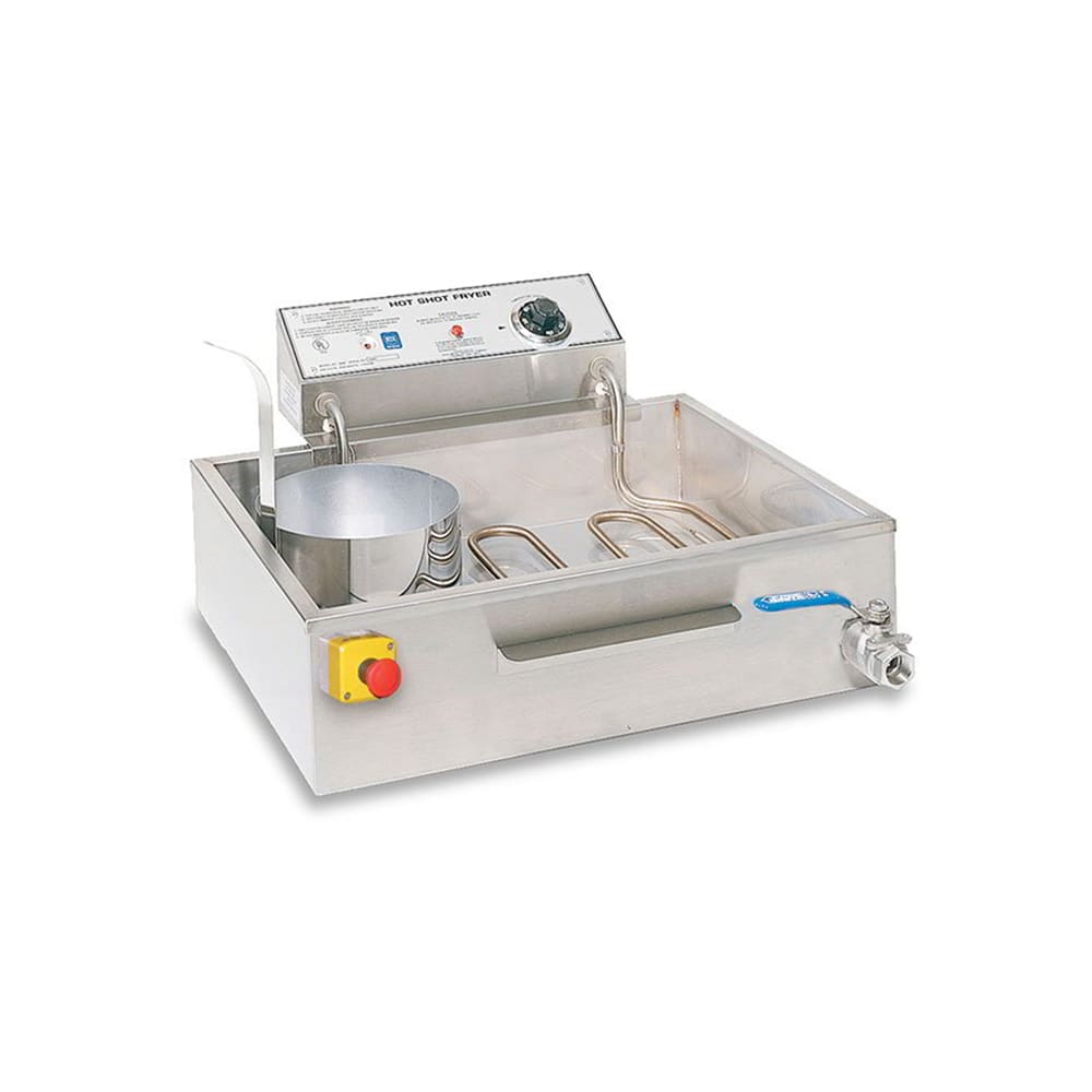 Gold Medal 8066 17 1/4" Electric Funnel Cake Fryer w/ (3) Cake Capacity, 230v/1ph