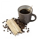 AmerCareRoyal 5 1/2" Unwrapped Coffee Stirrers w/ Square Ends, Birch Wood (R810) thumbnail 4