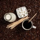 AmerCareRoyal 7 1/2" Unwrapped Coffee Stirrers w/ Round Ends, Birch Wood (R825) thumbnail 3