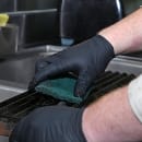 AmerCareRoyal Heavy Duty Scour Pad - 9" x 6", Green (S860/20) thumbnail 2