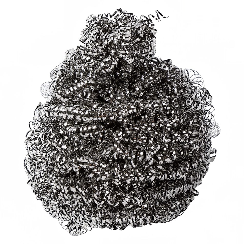 AmerCareRoyal Scouring Sponge, Stainless Steel (S730/6)