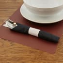 AmerCareRoyal Placemat - 13 1/2" x 9 1/2", Paper, Burgundy (SPM914N) thumbnail 2