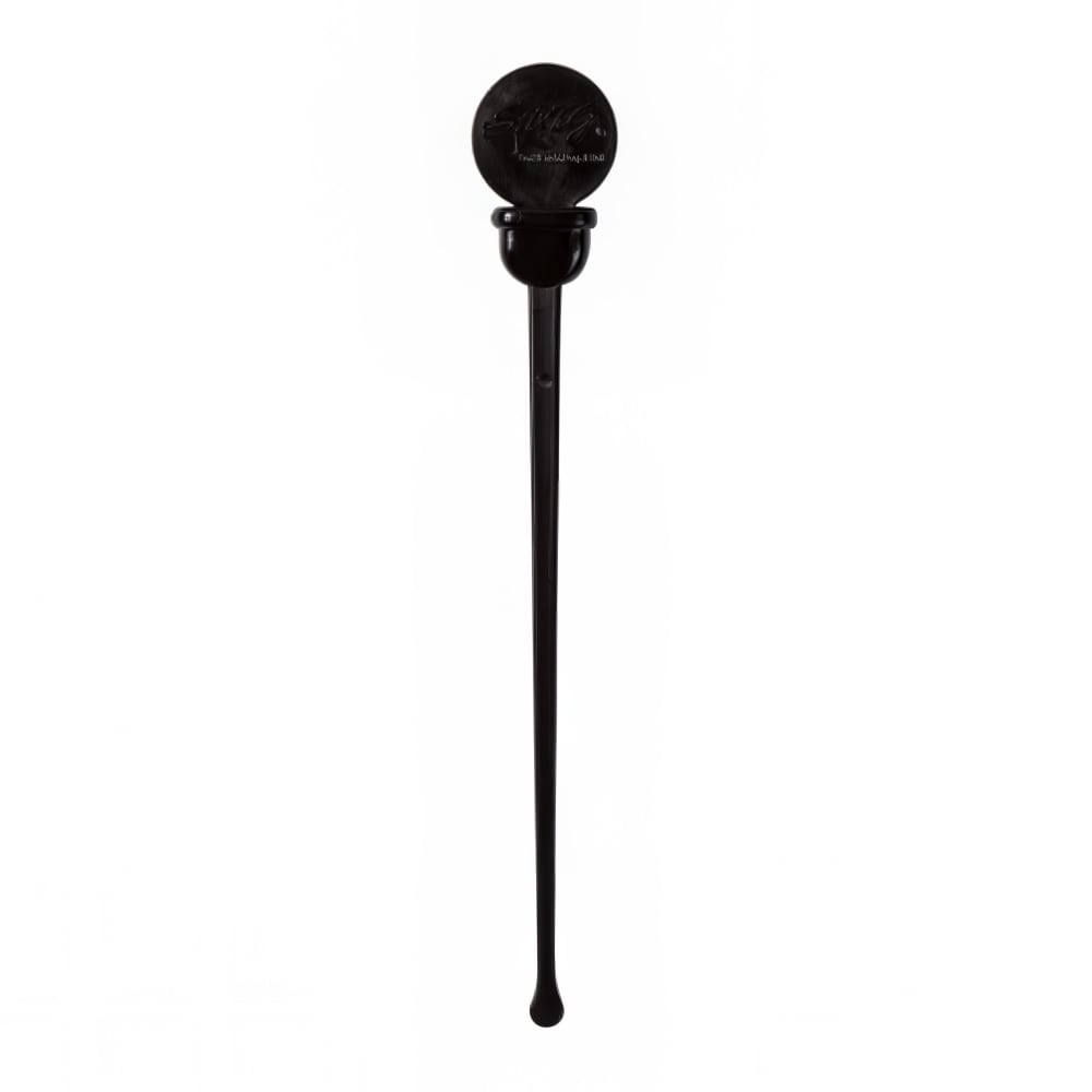 AmerCareRoyal 4 3/4" Stir Stick Plug - Plastic, Black (STIRSTIX-BK)