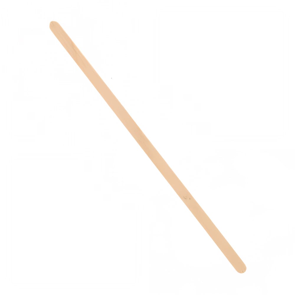 AmerCareRoyal 5 1/2" Unwrapped Coffee Stirrers w/ Round Ends, Birch Wood (WS7)