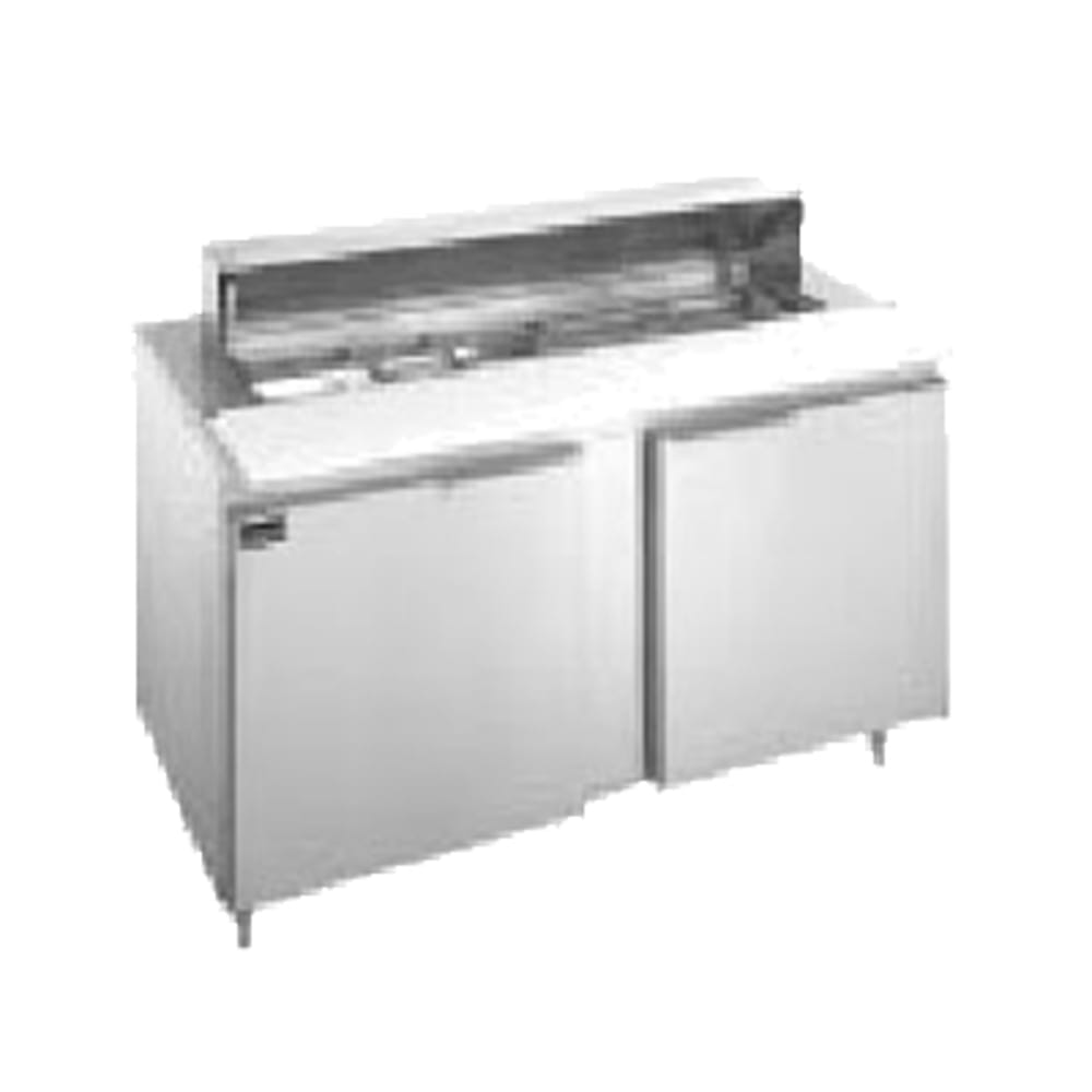 Randell 9601-290 60" Sandwich/Salad Prep Table w/ Refrigerated Base, 115v