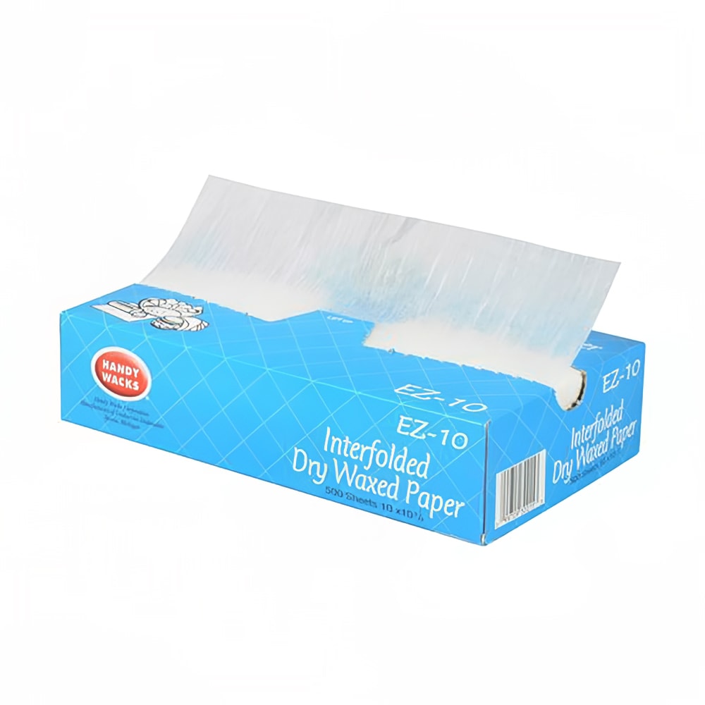 Handy Wacks Deli Paper - 10" x 10 3/4", Dry Wax, White (EZ-10N)