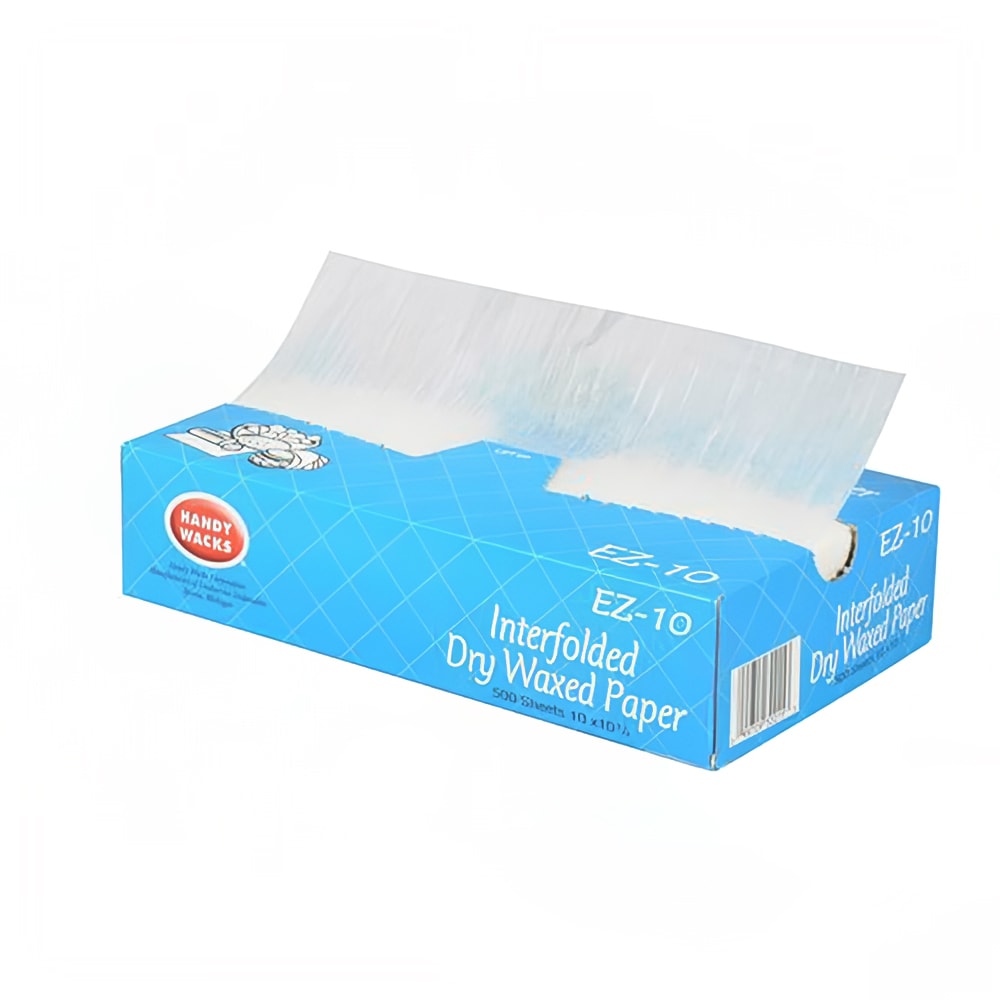 Handy Wacks Deli Paper - 12" x 10 3/4", Dry Wax, White (EZ-12N)