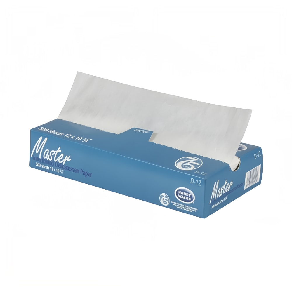 Handy Wacks Deli Paper - 8" x 10 3/4", White (D-8)