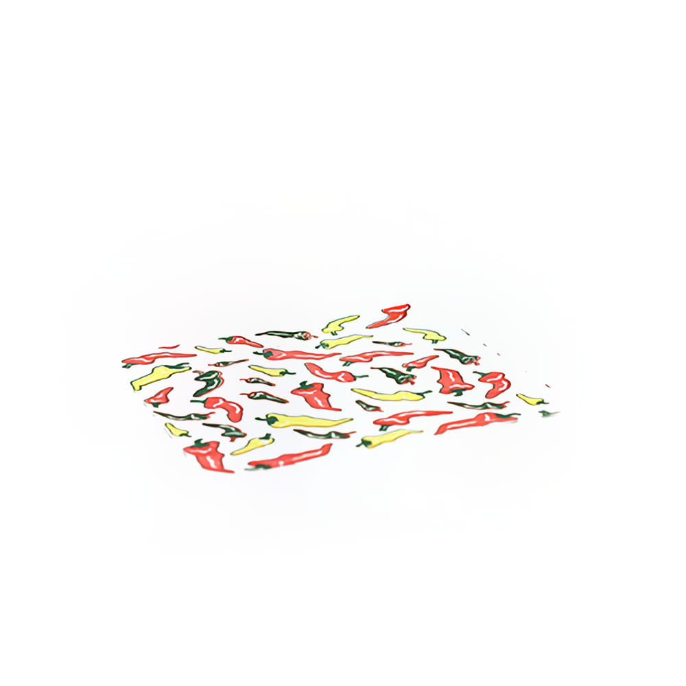 Handy Wacks Mexican Pepper Deli Paper - 12" x 12", Dry Wax, Multi-Colored (FDP12MP)