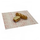 Handy Wacks Deli Paper - 18" x 20", Dry Wax, White (FDP18SU) thumbnail 2