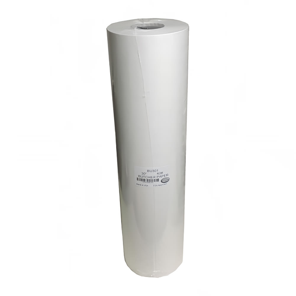 Handy Wacks Butcher Paper Roll - 30" x 900', Paper, White (BU301)