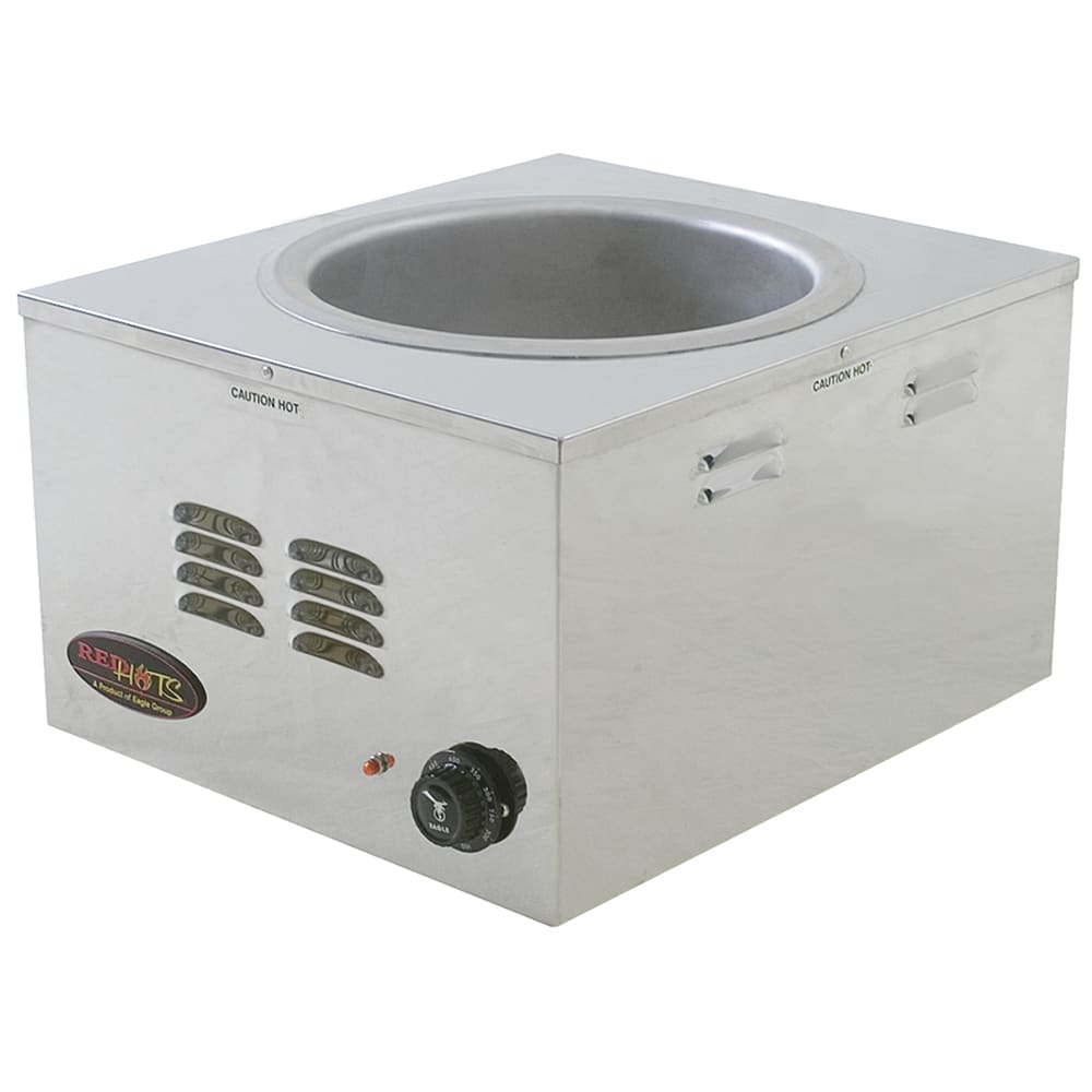 Eagle Group 11QCW-120-X Countertop Food Warmer - Wet or Dry w/ (1) 11 qt Pan Well, 120v