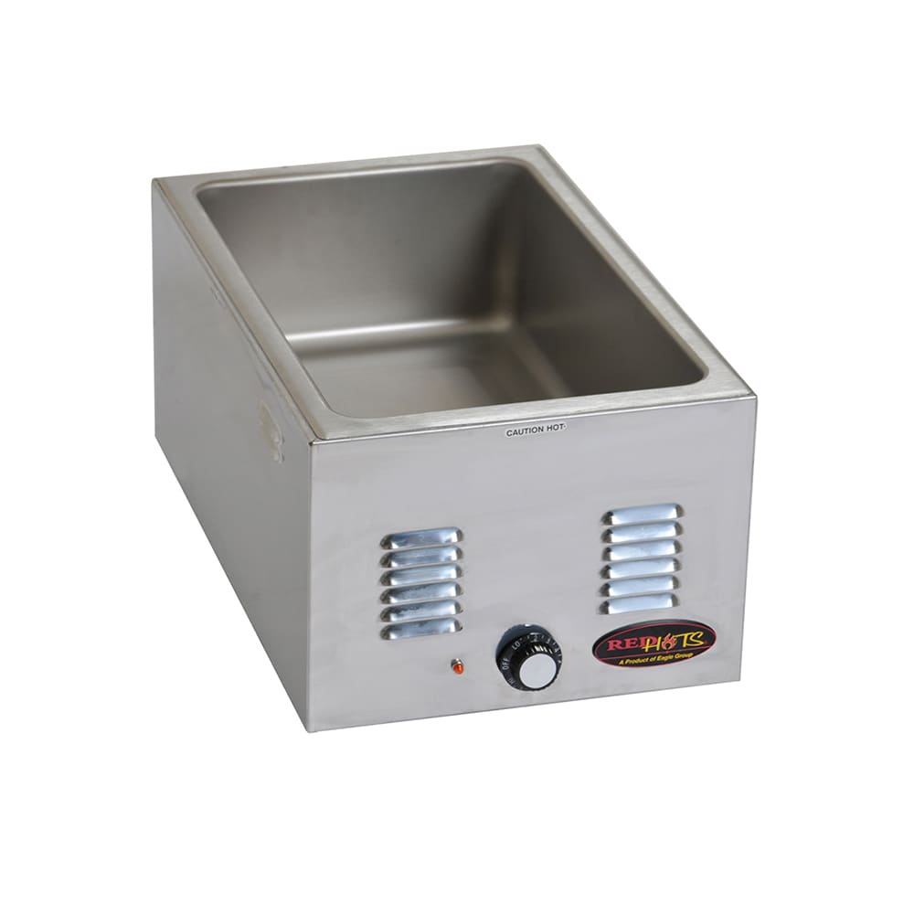 Eagle Group 1220FWE-120 Countertop Food Warmer - Wet or Dry w/ (1) Full Size Pan Well, 120v
