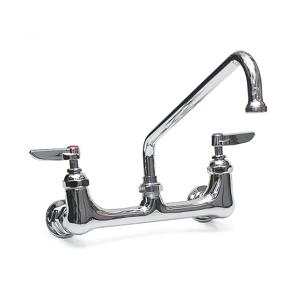 Eagle Group 313293 Extra Heavy Duty T&S Splash-Mount Faucet - 12" Swing Spout