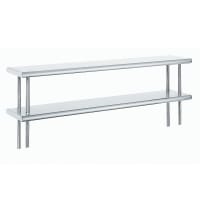 Eagle Group 421504 Table Mount Overshelf for 4-Well Unit, 15" x 63 1/2" thumbnail 2