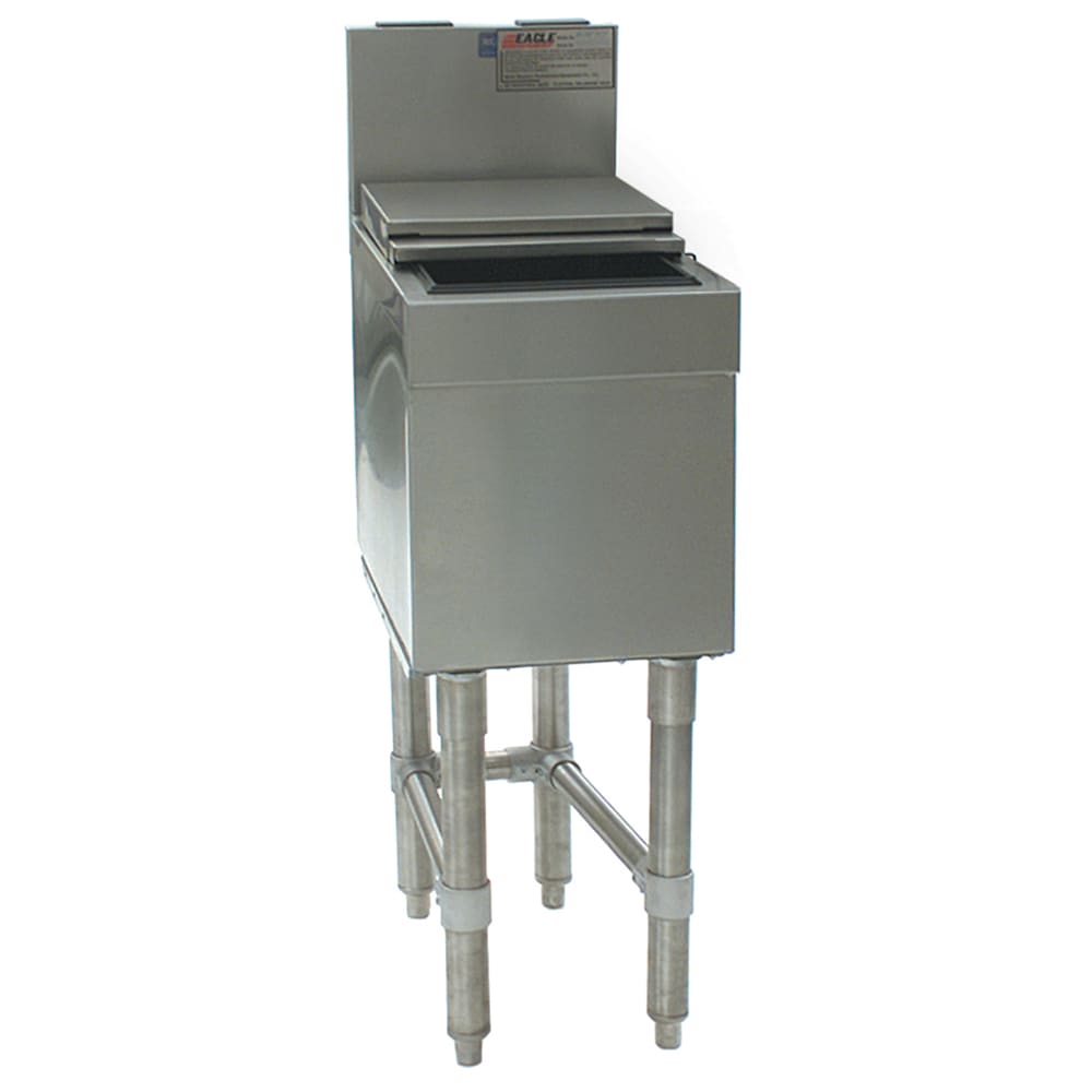 Eagle Group B12IC-19 Spec-Bar® 12" Underbar Ice Bin w/ 34 lb Capacity - Insulated, Stainless
